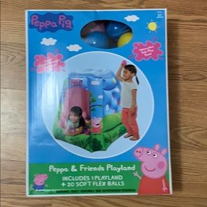 Peppa pig kids play land ball pit